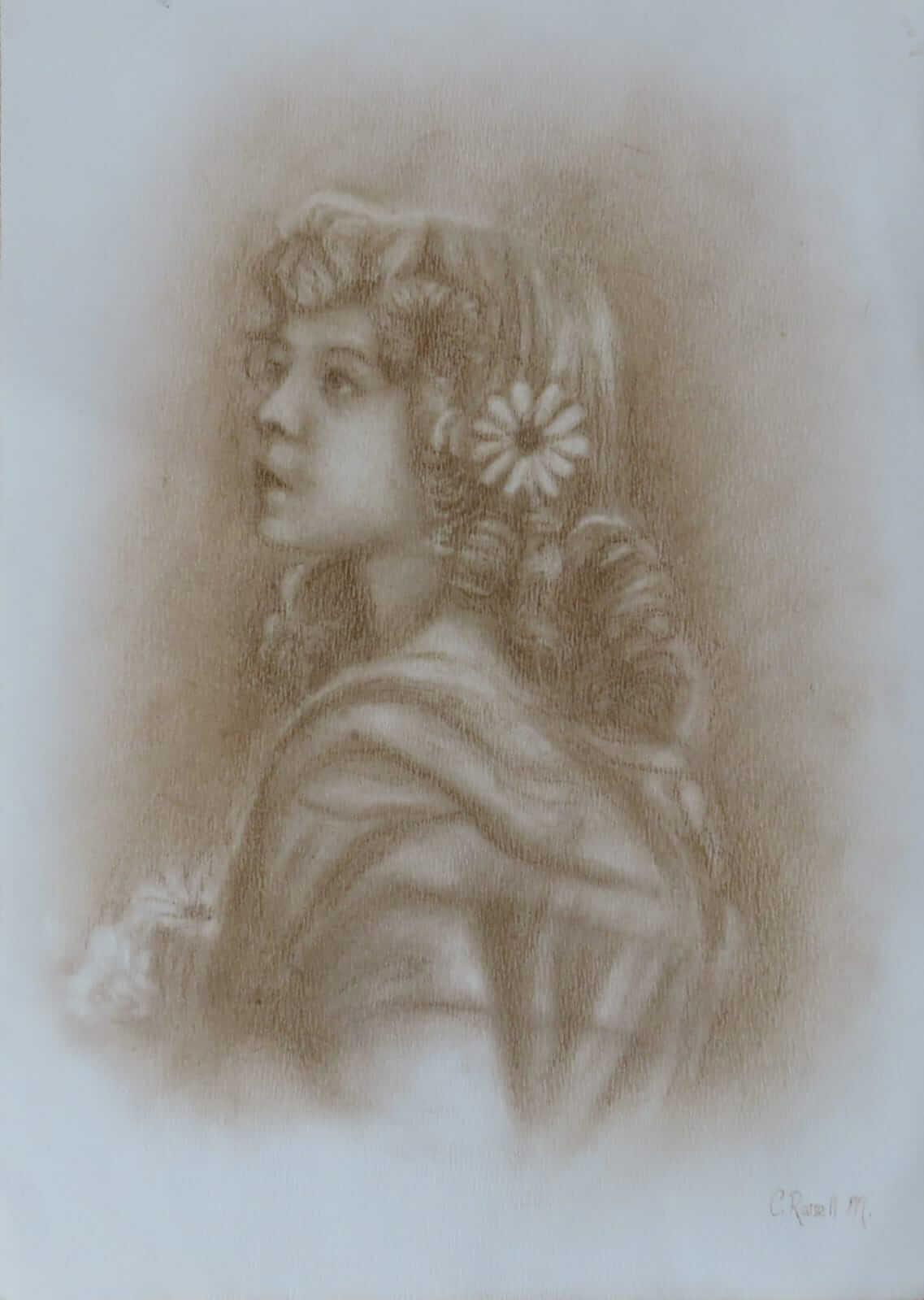 Niña de las flores